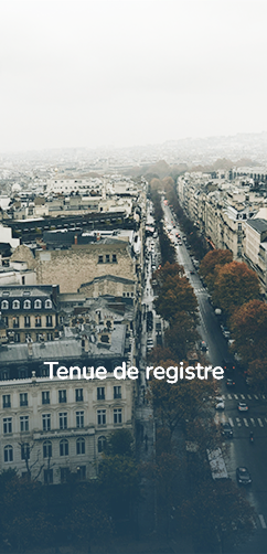 tenue de registre